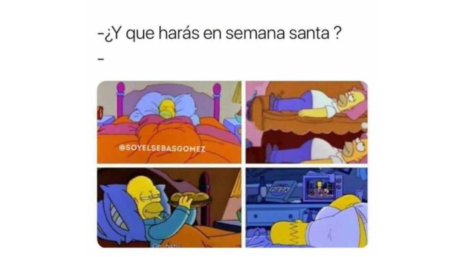 SEMANA SANTA F Semana Santa Simpsons