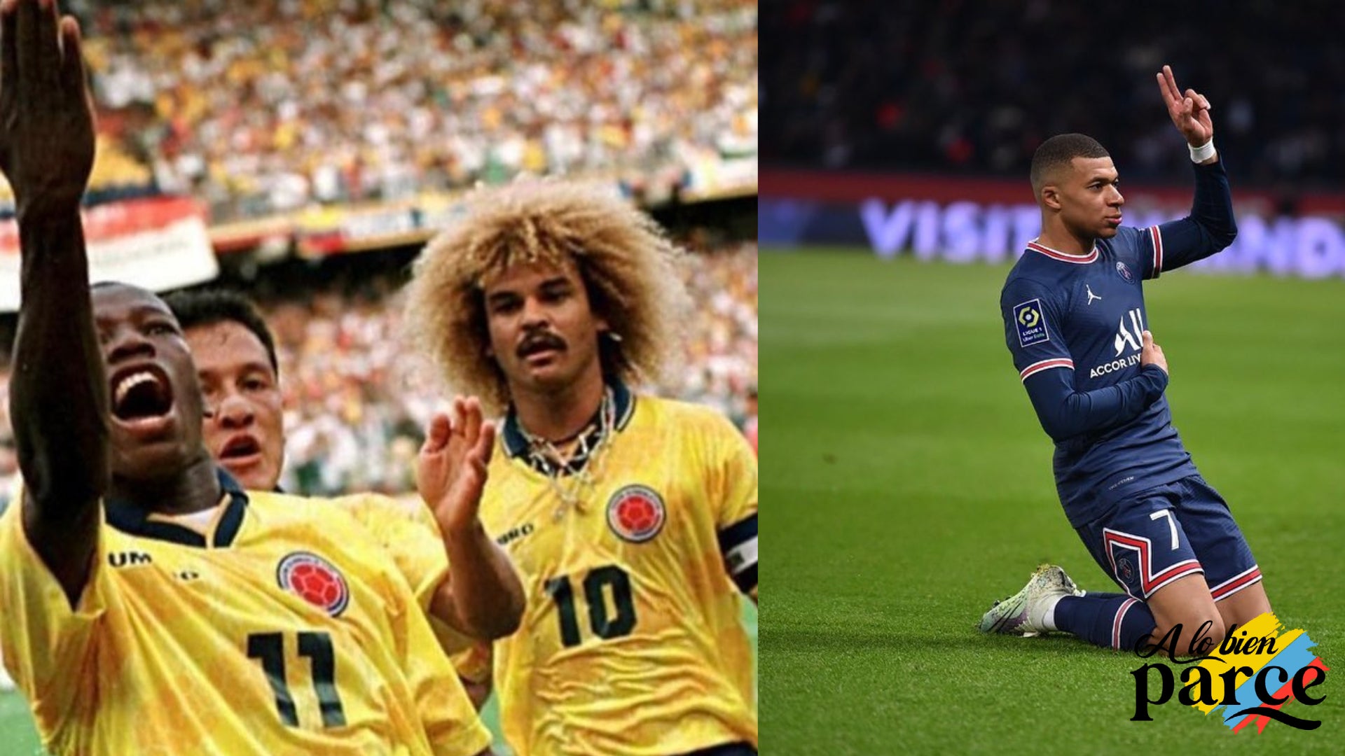 Faustino Asprilla - Kylian Mbappé