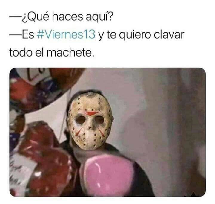 Para el viernes 13😈😂