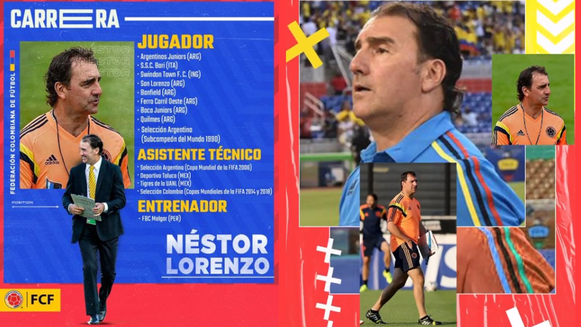 Néstor Lorenzo, nuevo director técnico de la Selección Colombia