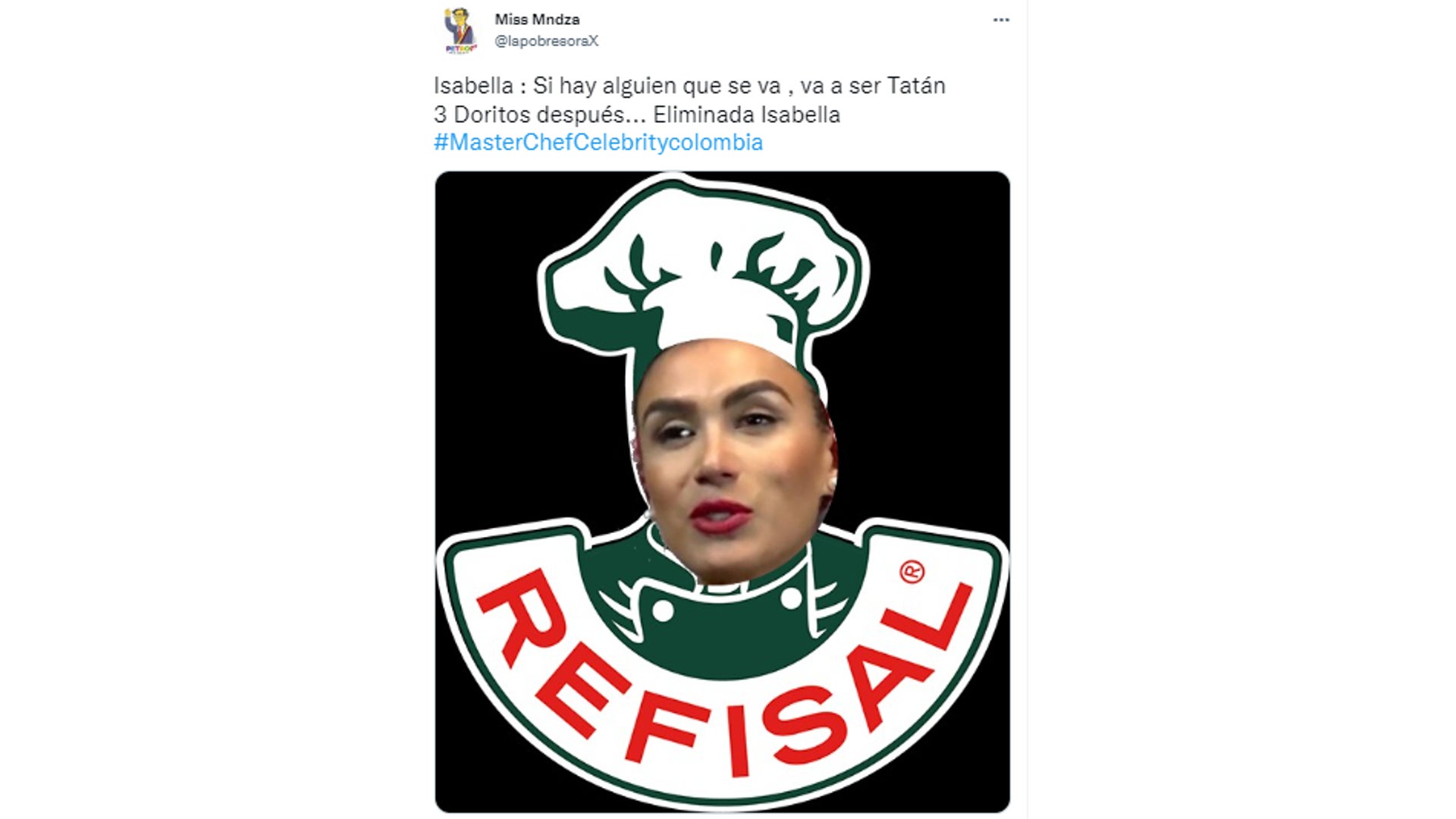 meme Isabella Santiago