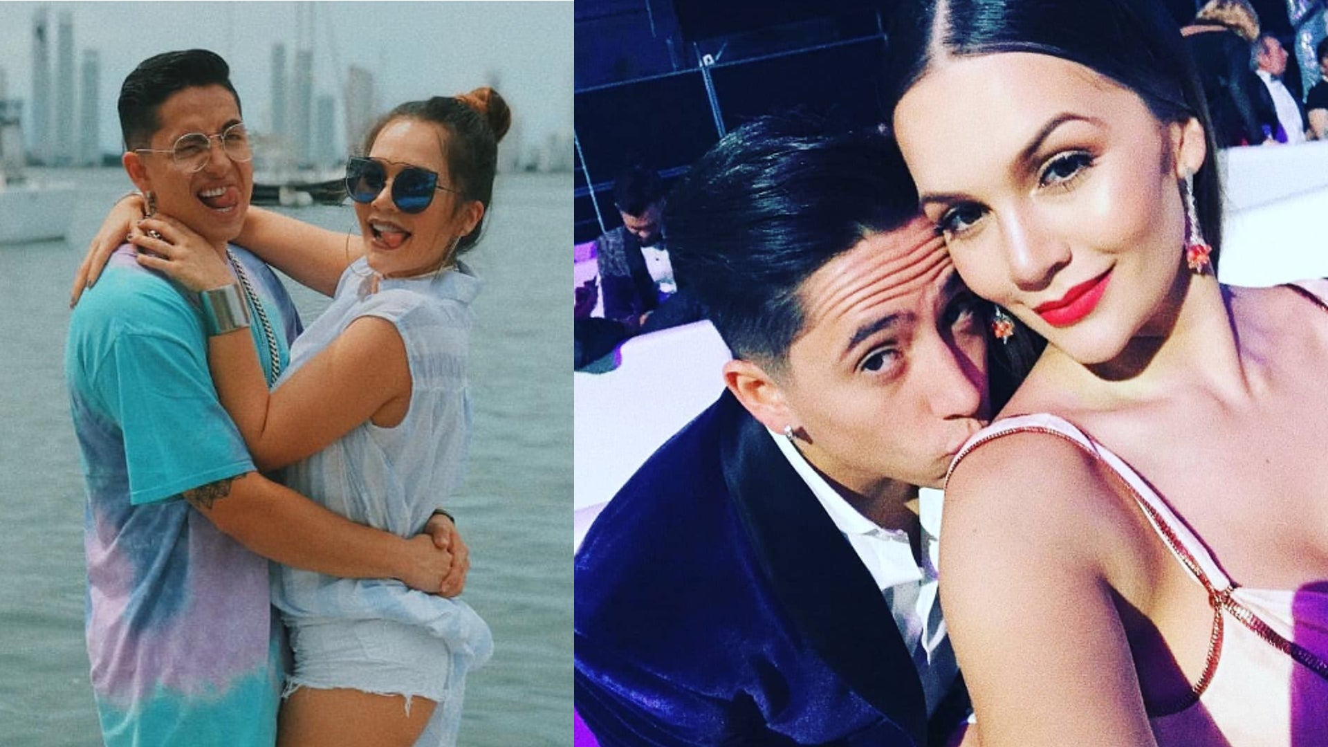 Lina Tejeiro y Andy Rivera