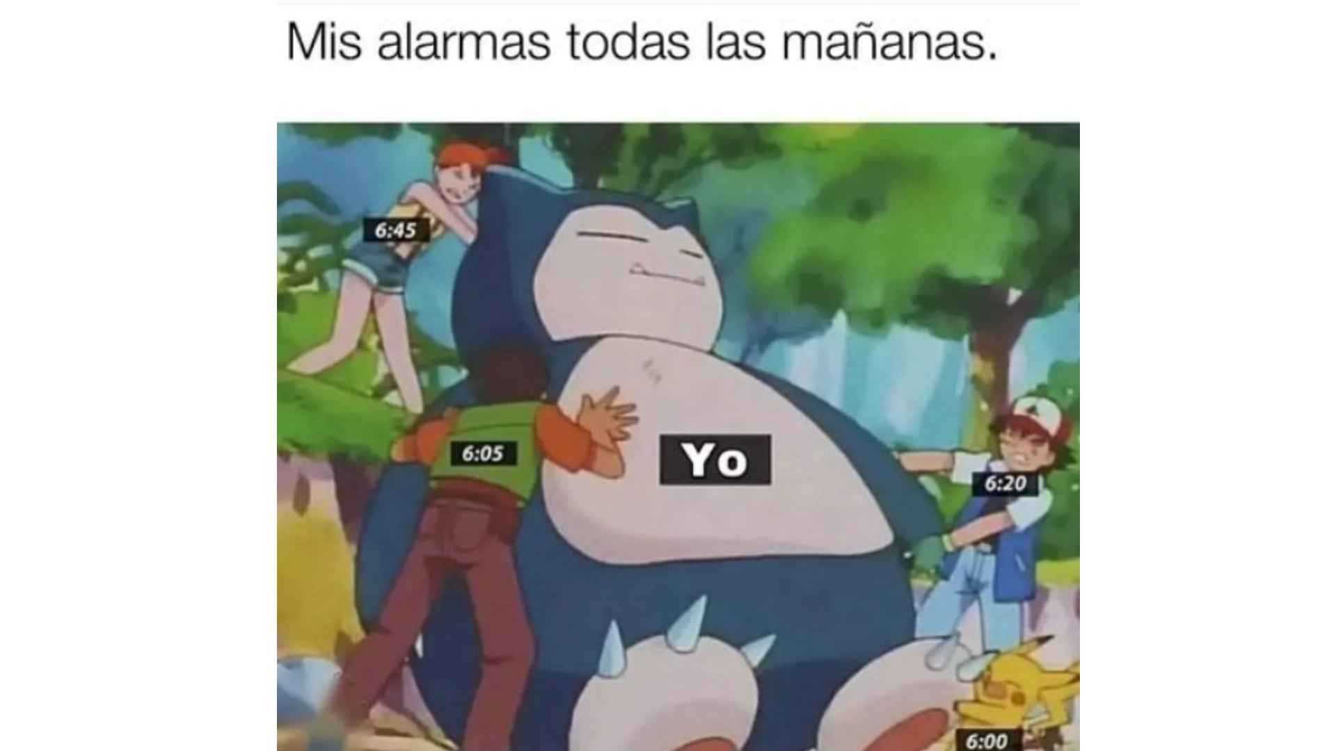 meme madrugar