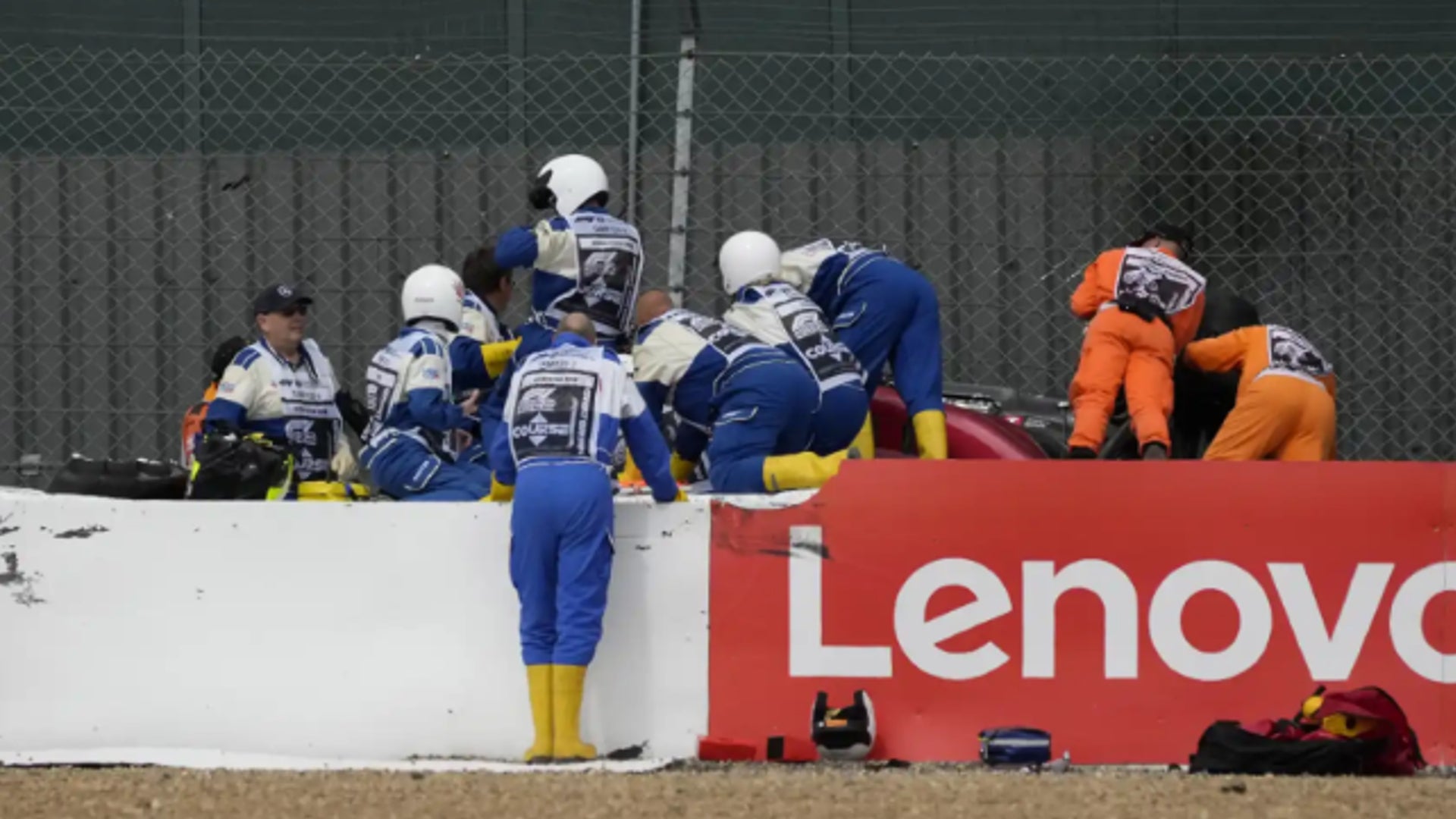 Accidente de Guanyu Zhou