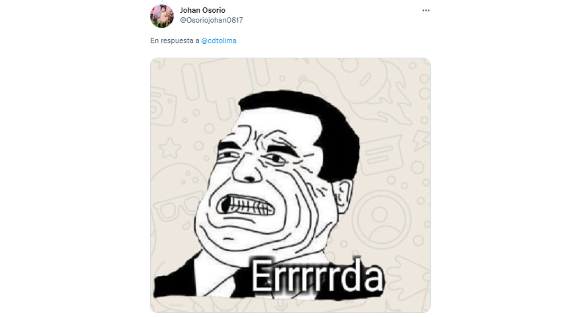 memes de la goleada de Flamengo a Tolima