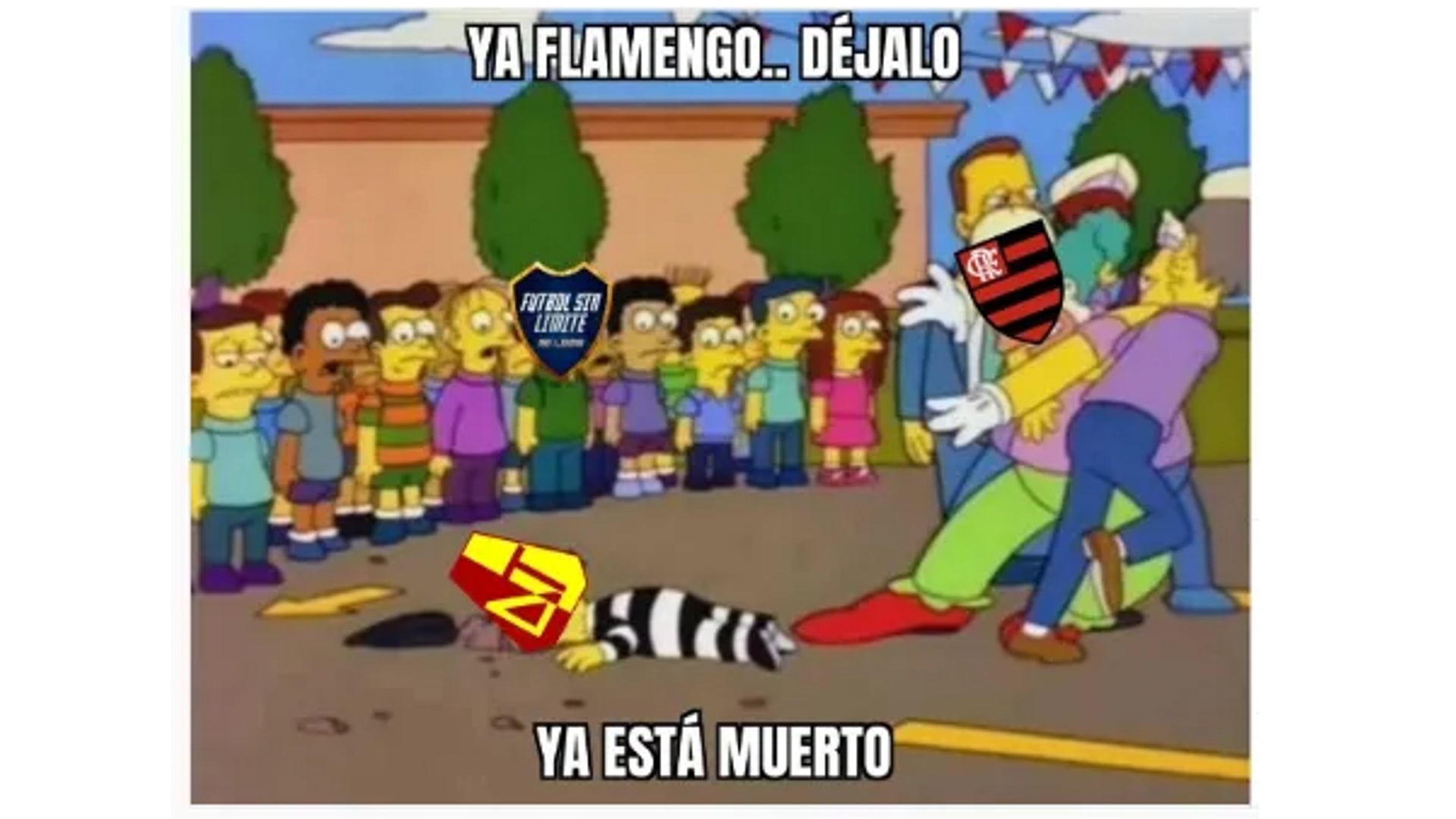 memes de la goleada de Flamengo a Tolima
