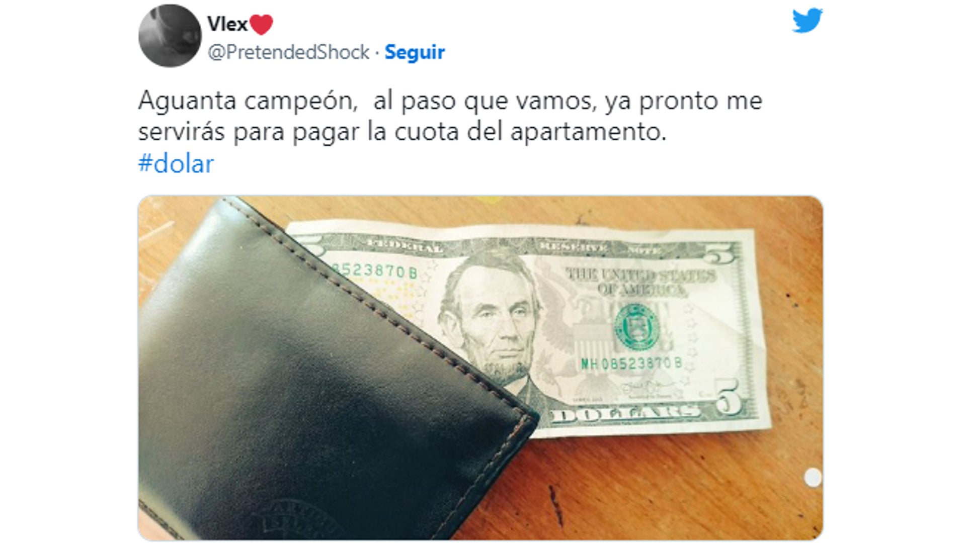 Memes subida del dólar