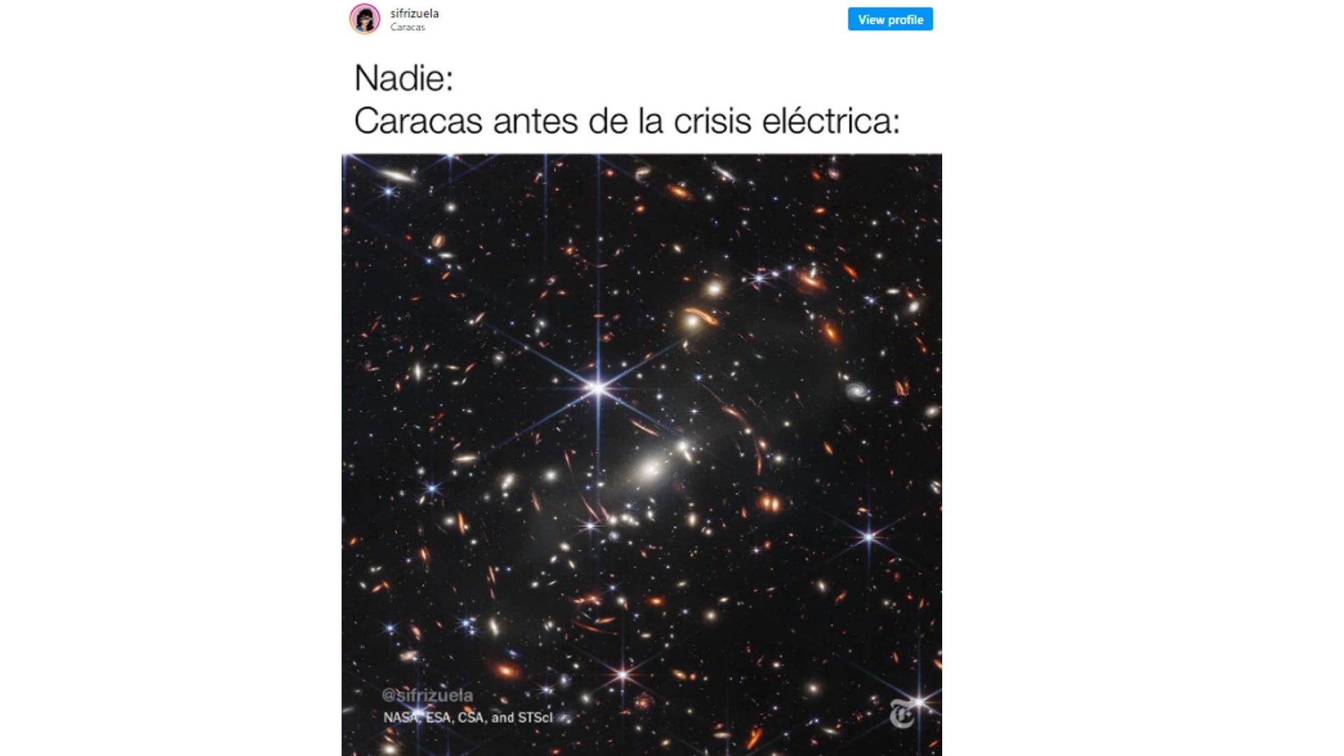 memes de James Webb