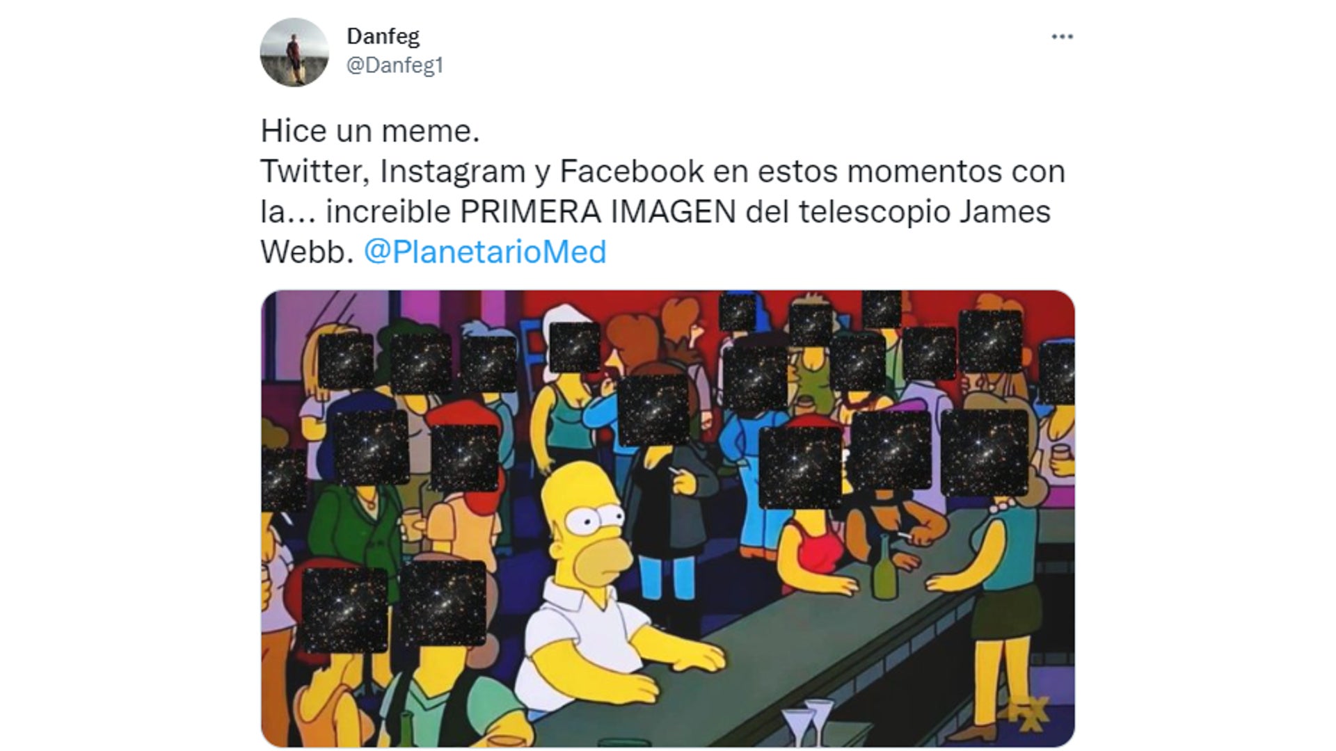 memes de James Webb