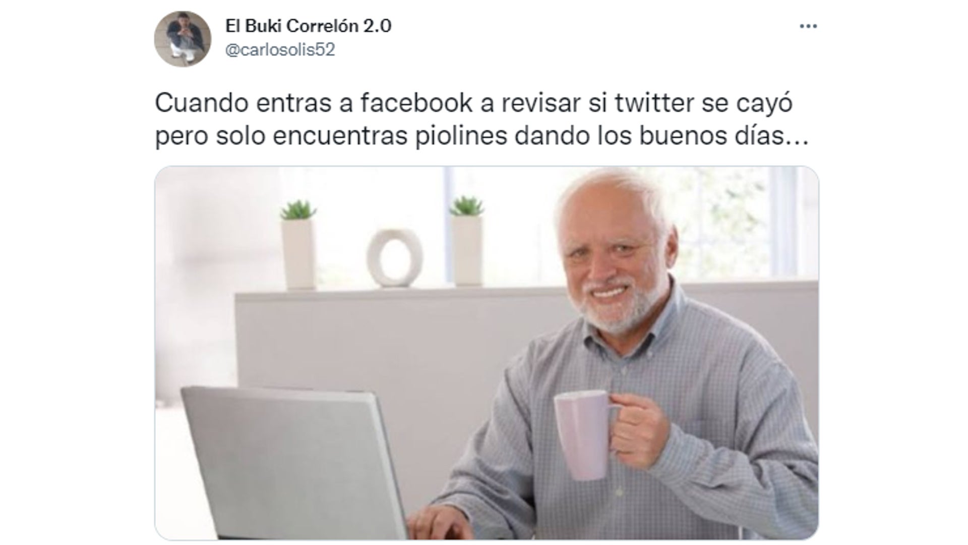 memes caída Twitter