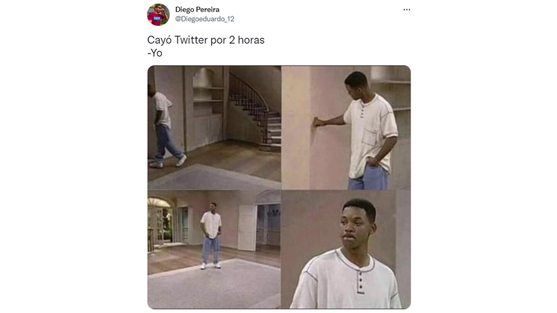 memes caída Twitter