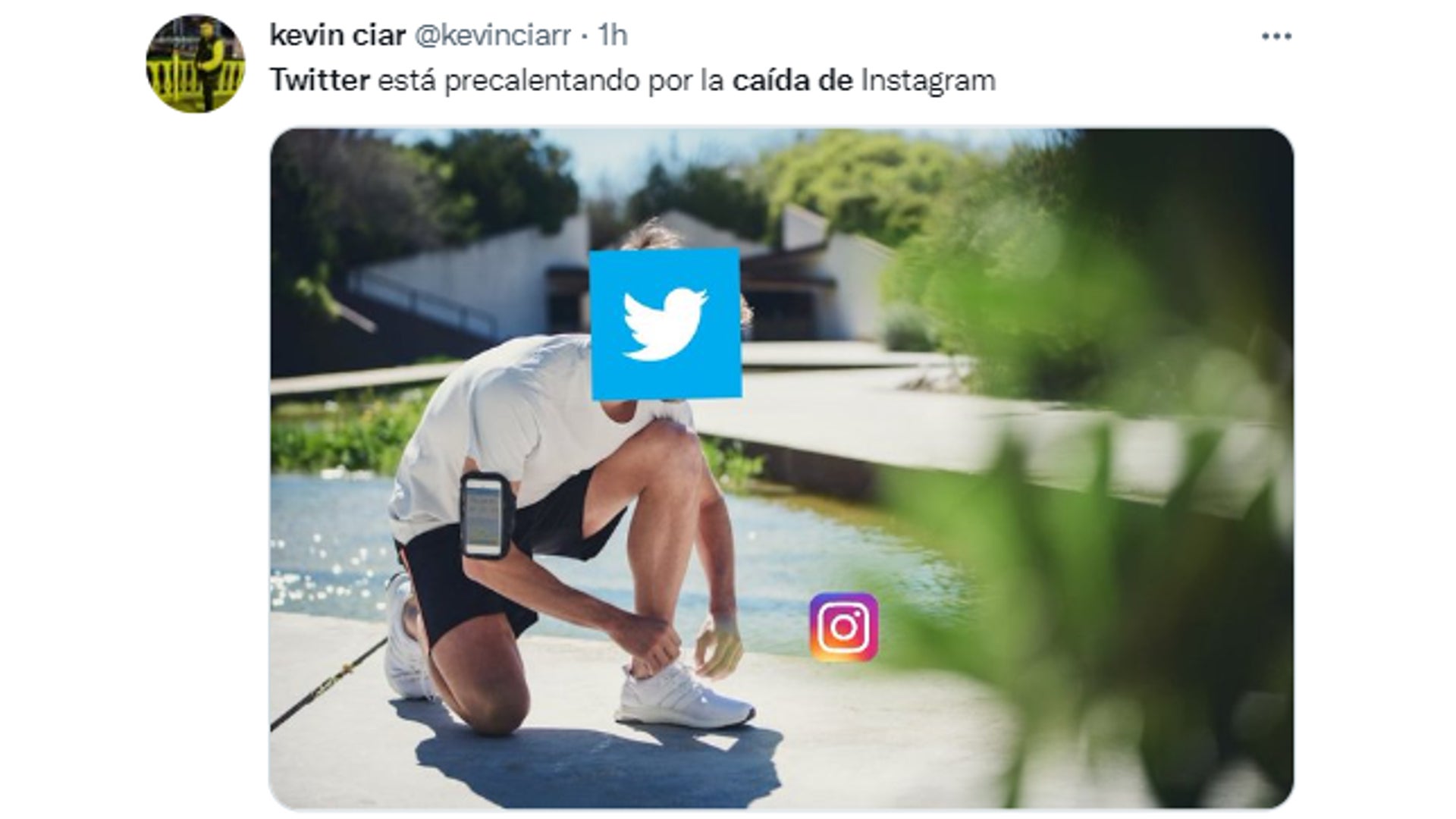 memes caída Instagram