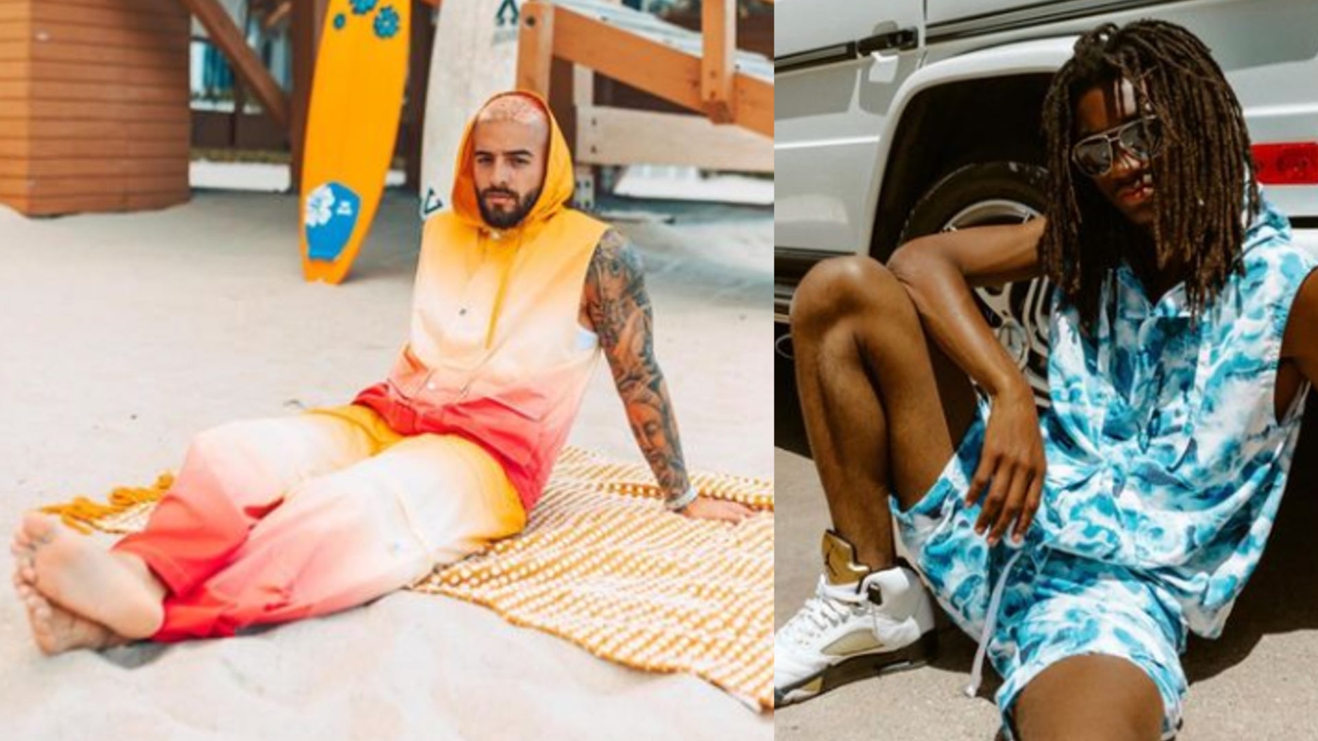 La nueva colección de verano de Maluma