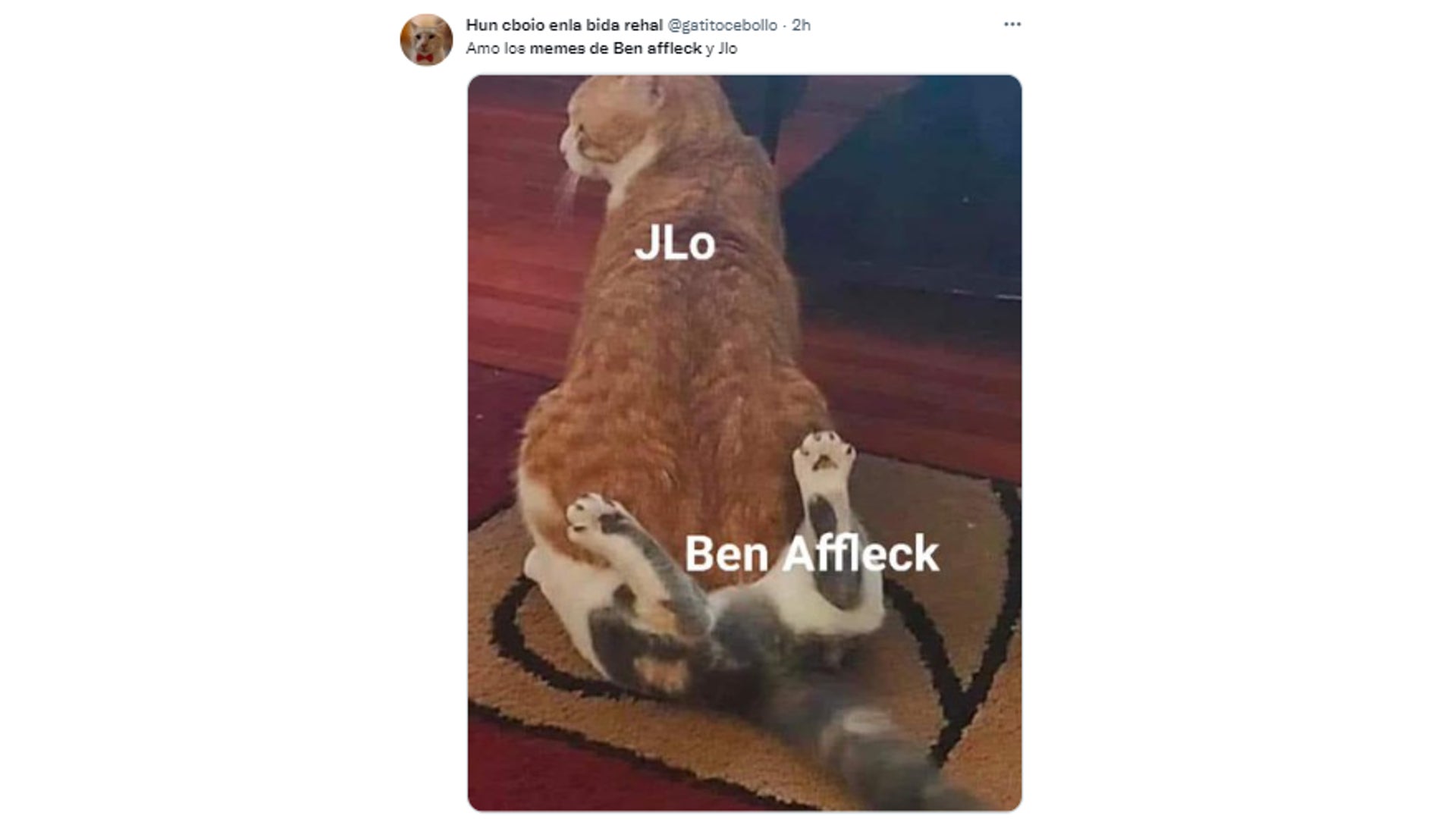 memes de Jennifer López y Ben Affleck