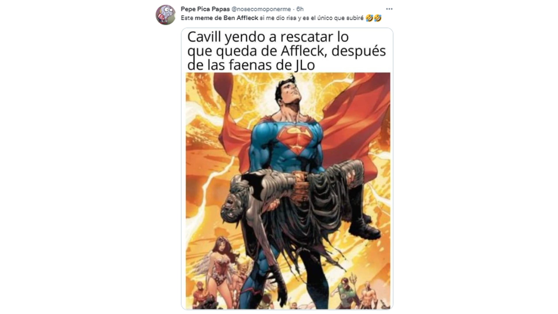 memes de Jennifer López y Ben Affleck