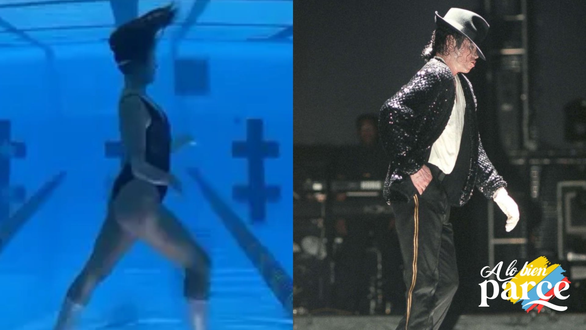 Como Michael Jackson, esta nadadora hace el ‘moonwalk’ bajo el agua - A ...