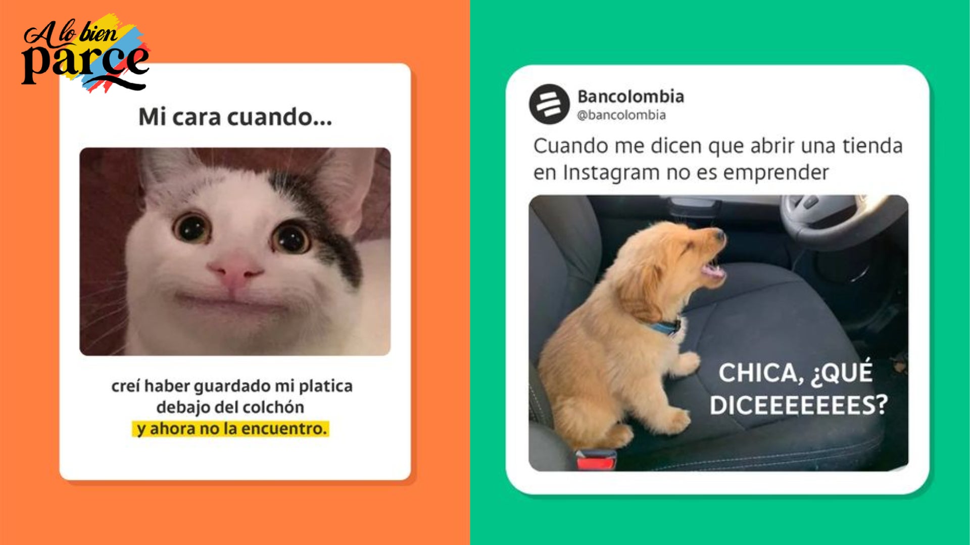 Memes de Bancolombia