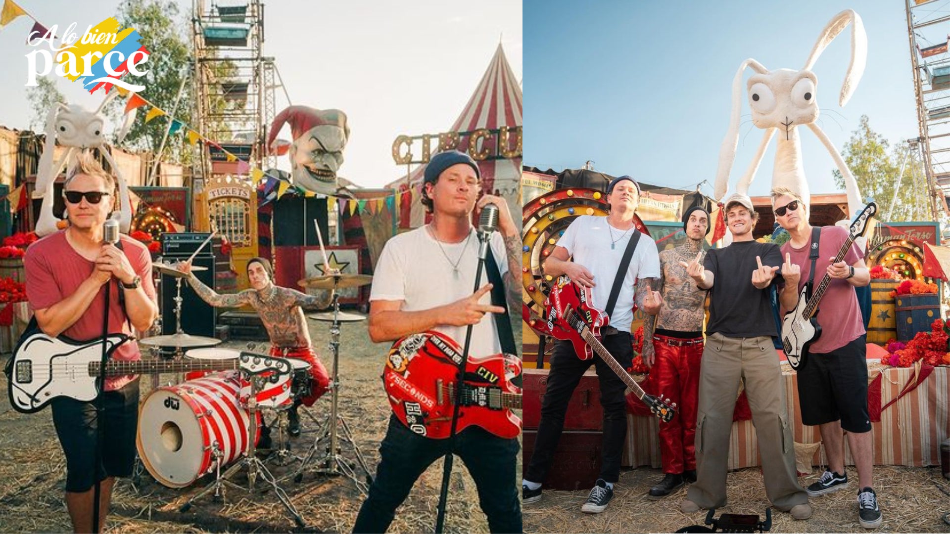 Blink 182 no viene a Colombia