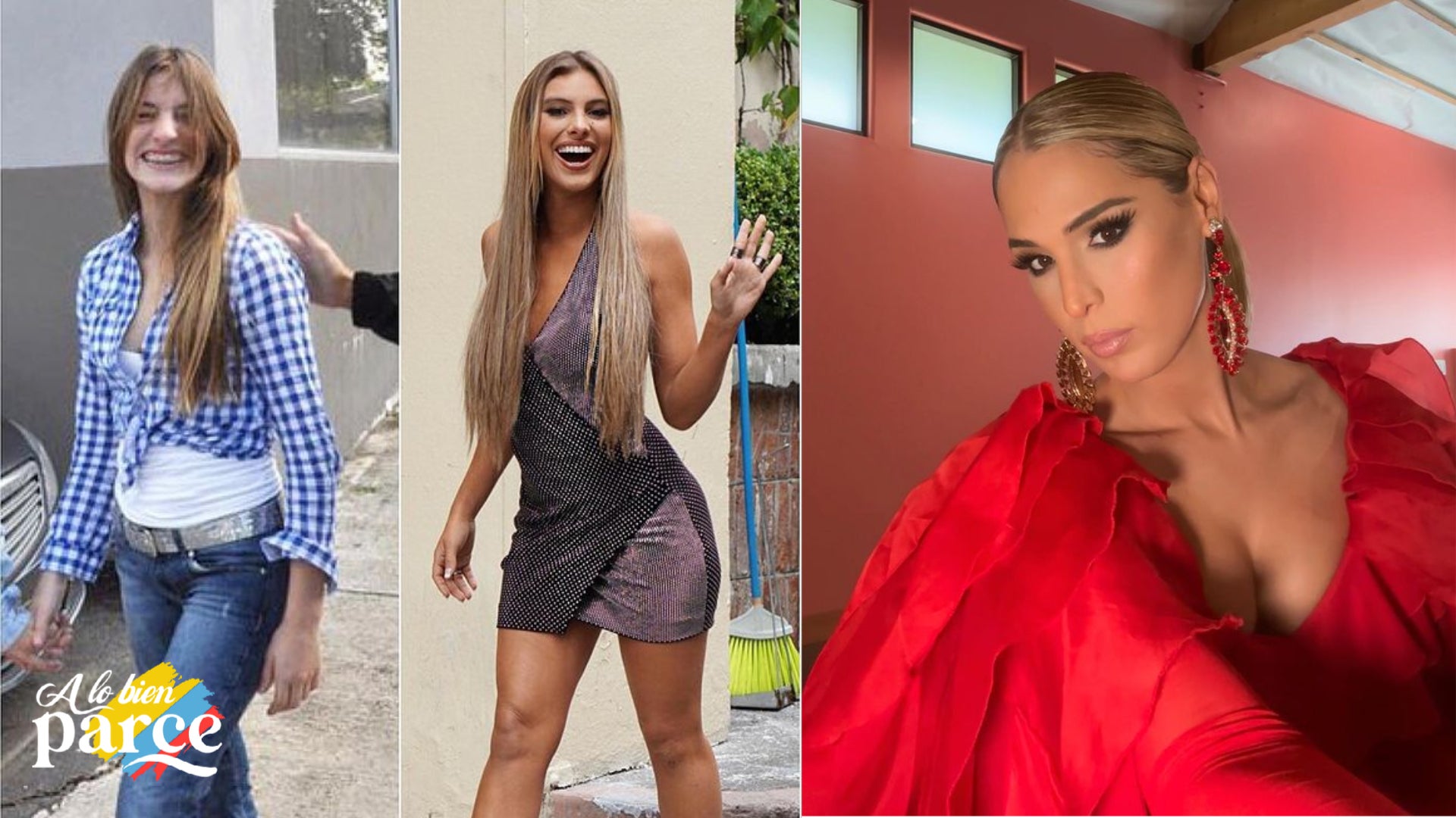 Collage de influencers latinos en Estados Unidos