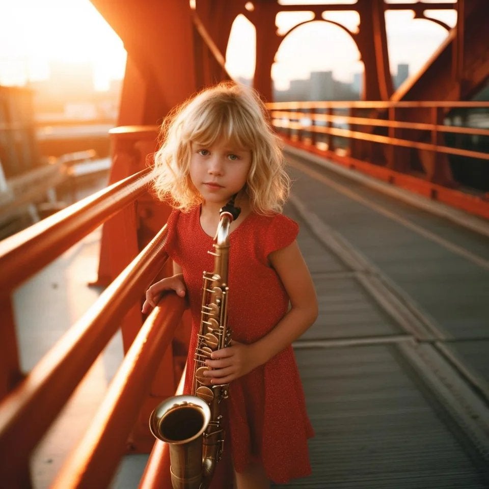 Lisa Simpson si fuera un personaje humano