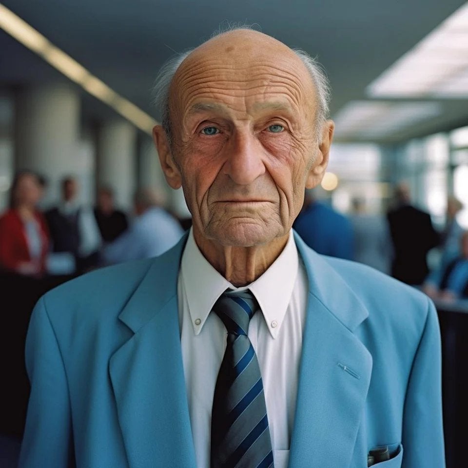 El Sr Burns creado con inteligencia artificial