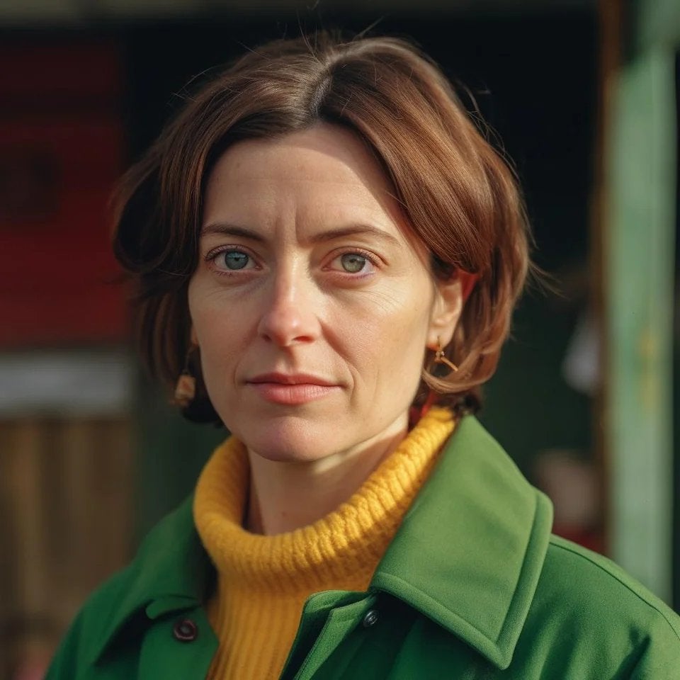 Así se vería la profesora de los simpsons en la vida real